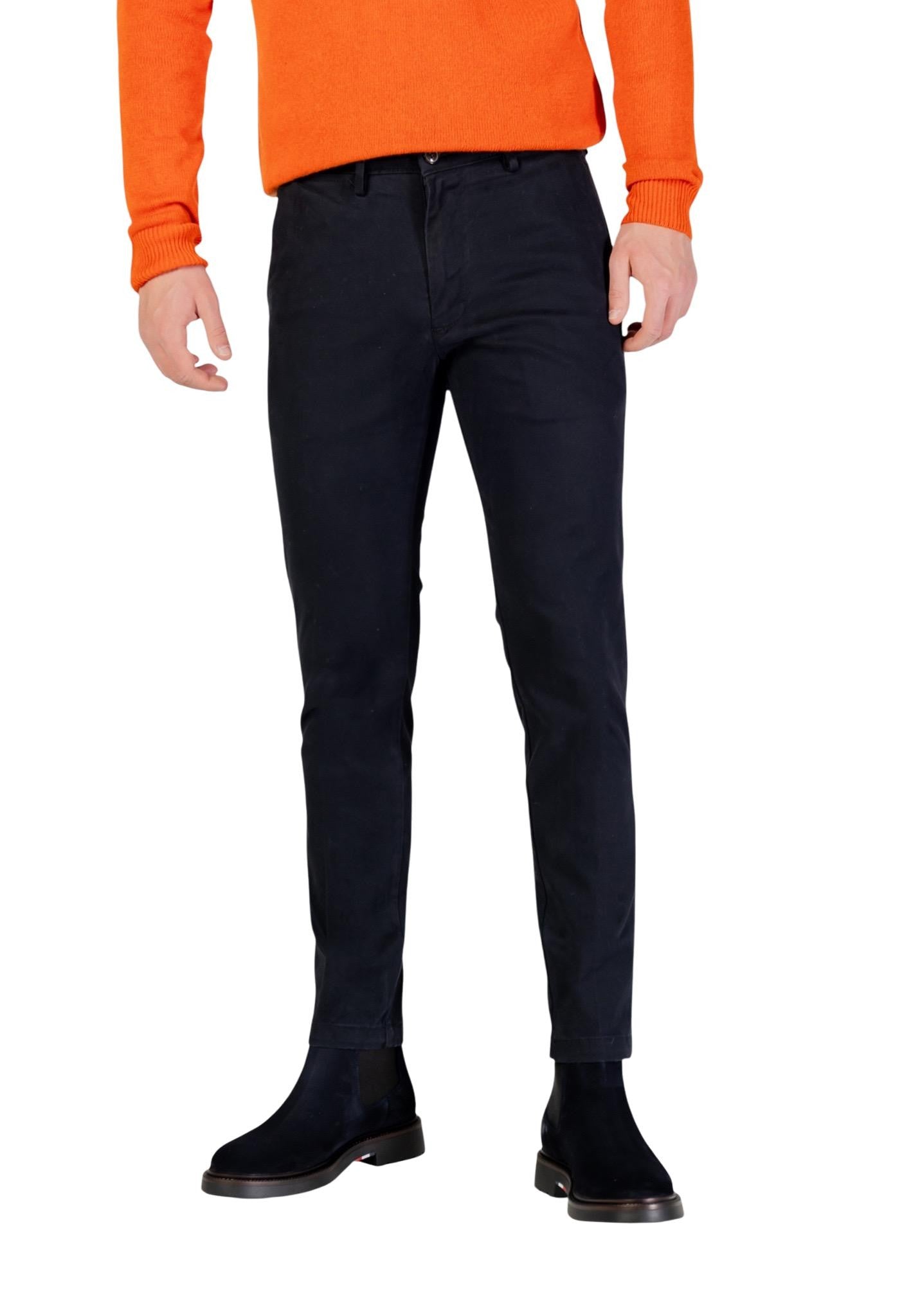 Borghese Pantaloni Uomo Borghese 5WPA01 07CO126M blue  blue