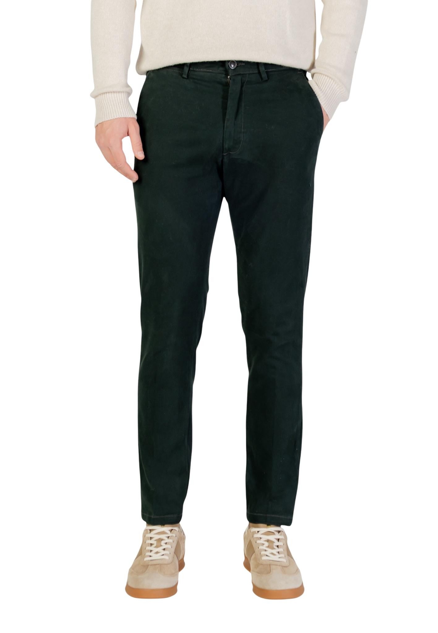 Borghese Pantaloni Uomo Borghese 5WPA01 07CO126M green  green