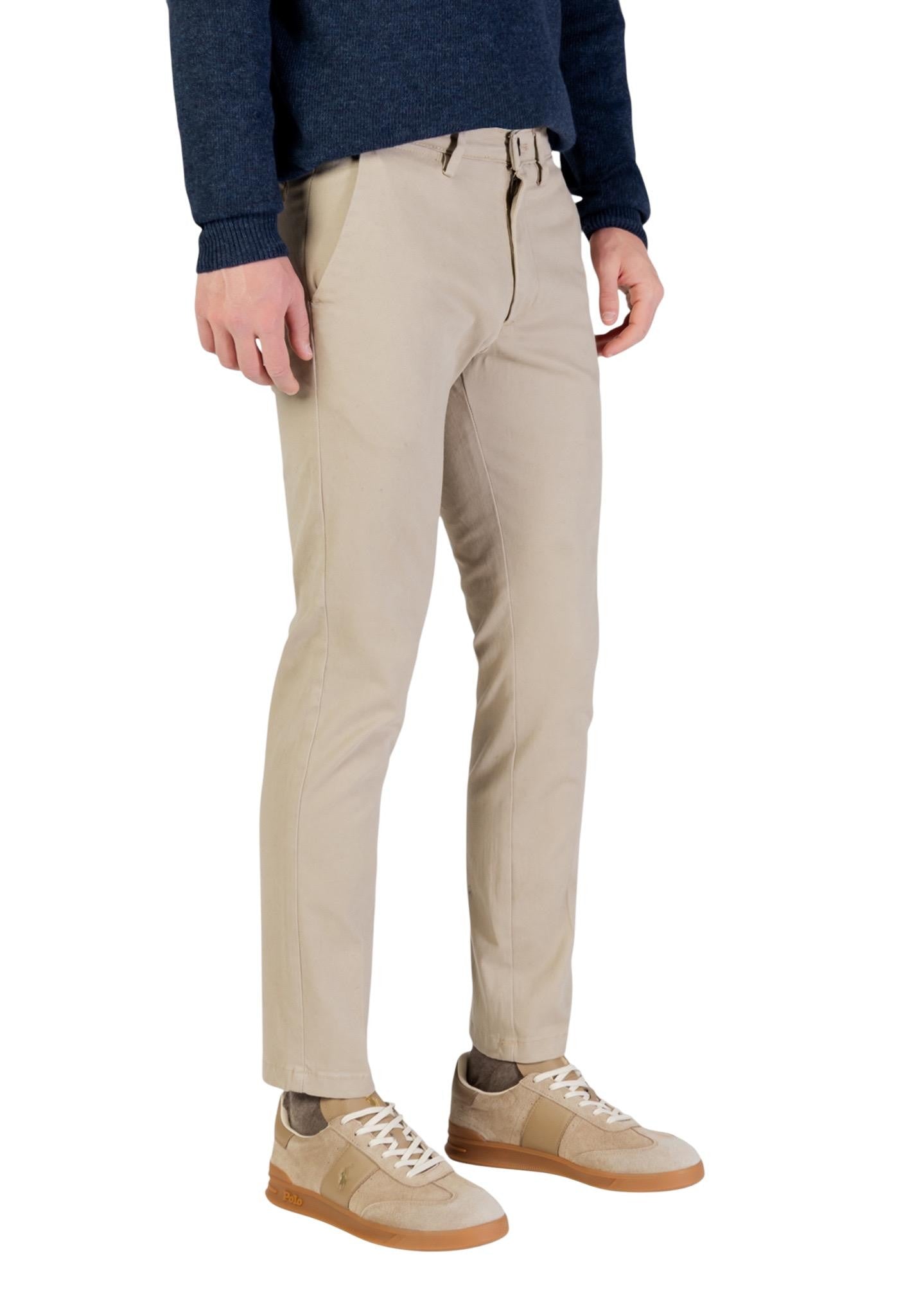 Borghese Pantaloni Uomo Borghese 5WPA01 07CO126M beige  beige