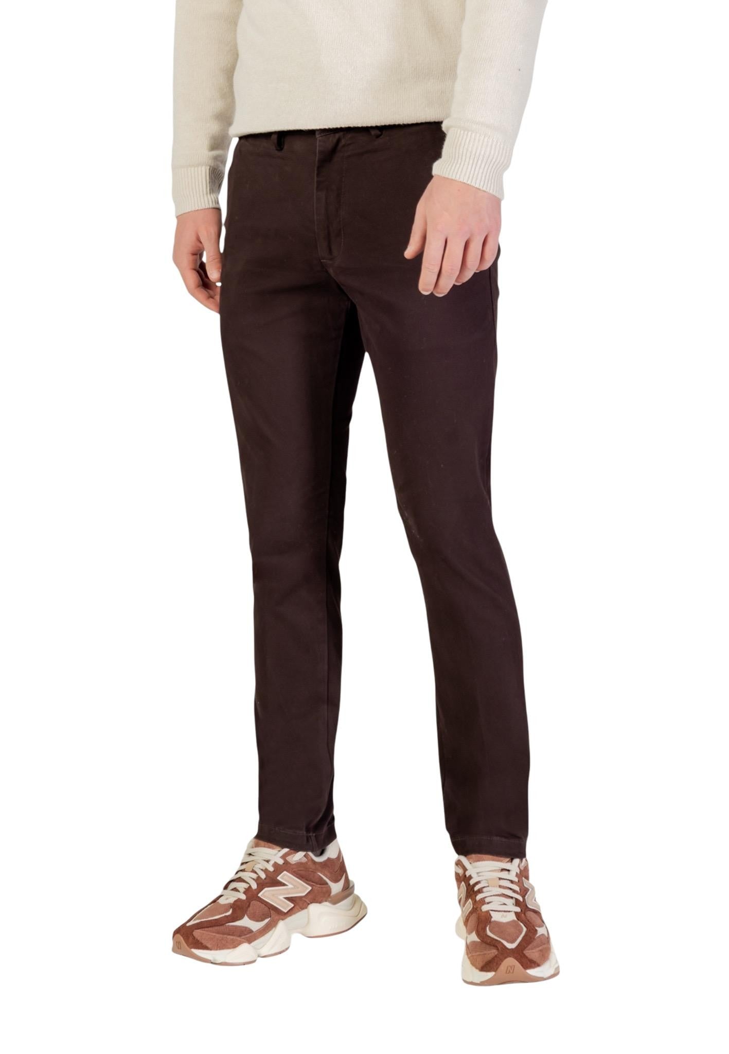 Borghese Pantaloni Uomo Borghese 5WPA01 07CO126M brown  brown