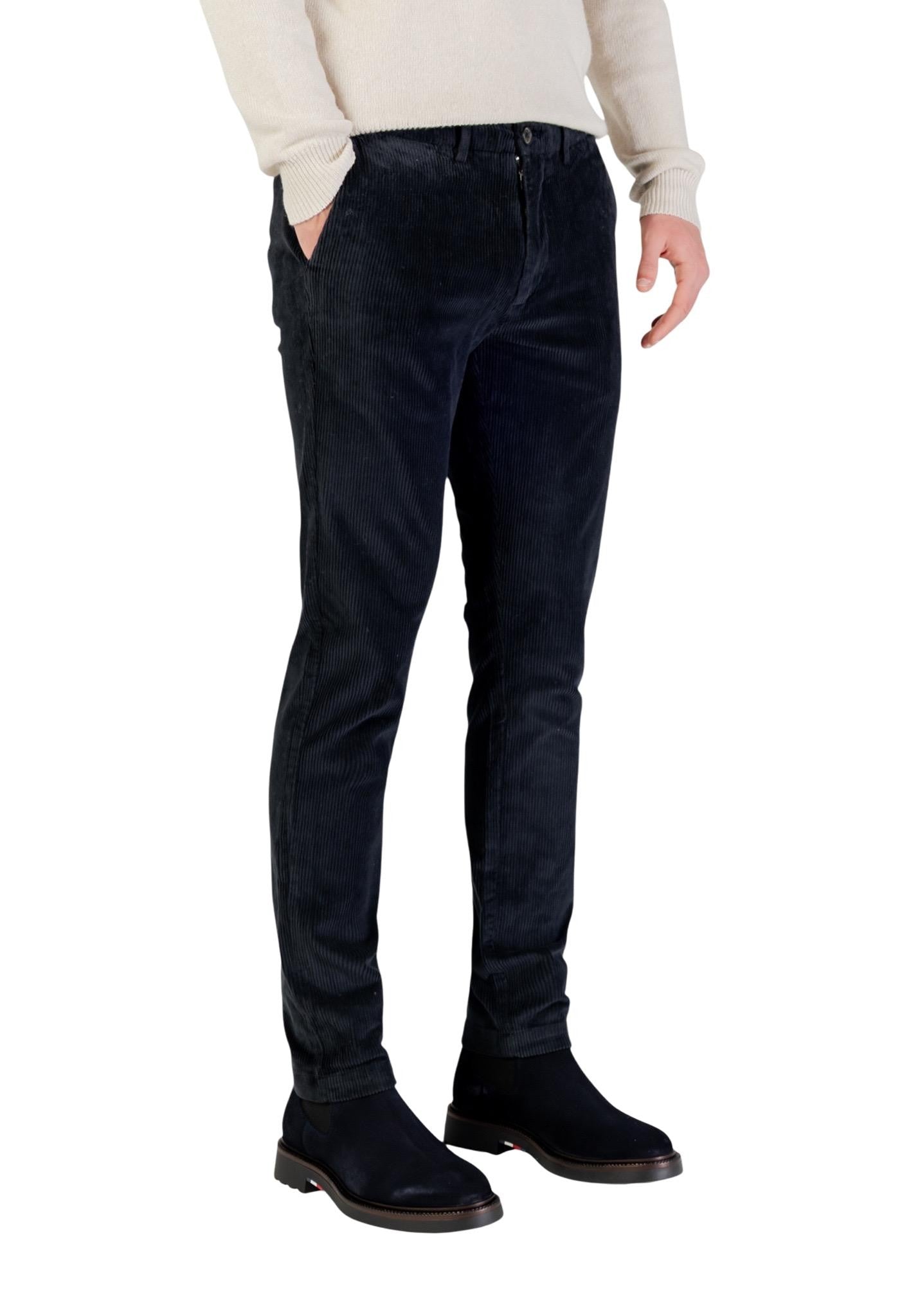 Borghese Pantaloni Uomo Borghese 5WPA01 V08/VL08 blue  blue