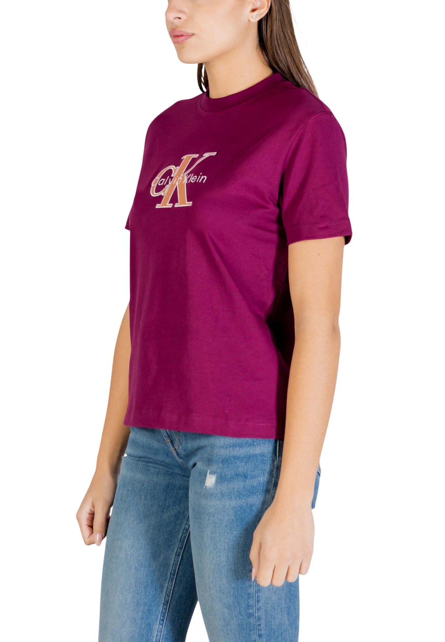 Calvin Klein Jeans T-Shirt Donna Calvin Klein Jeans LV047E819G bordeaux  bordeaux