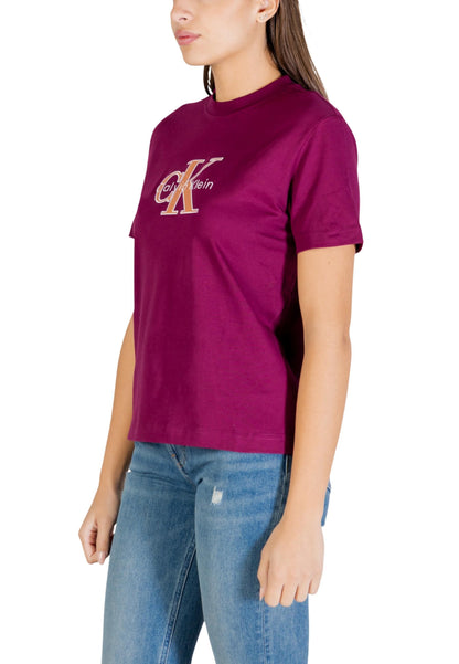 Calvin Klein Jeans T-Shirt Donna Calvin Klein Jeans LV047E819G bordeaux  bordeaux