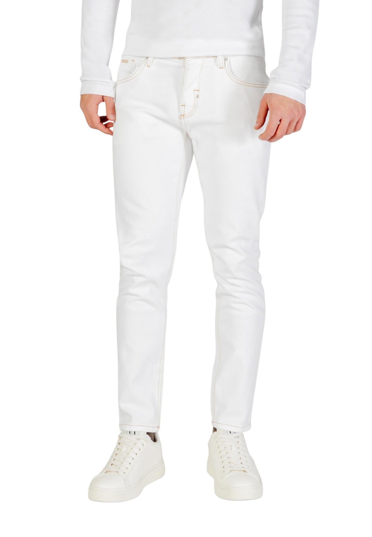 Antony Morato Jeans Uomo Antony Morato MMDT00264-FA750641 W02231 white  white