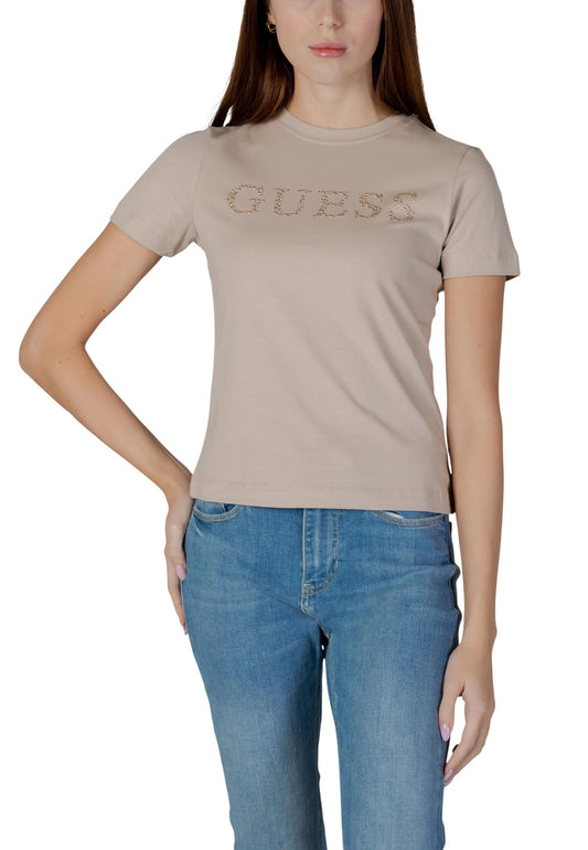 Guess Active T-Shirt Donna Guess Active V6RI20 J1314 beige  beige