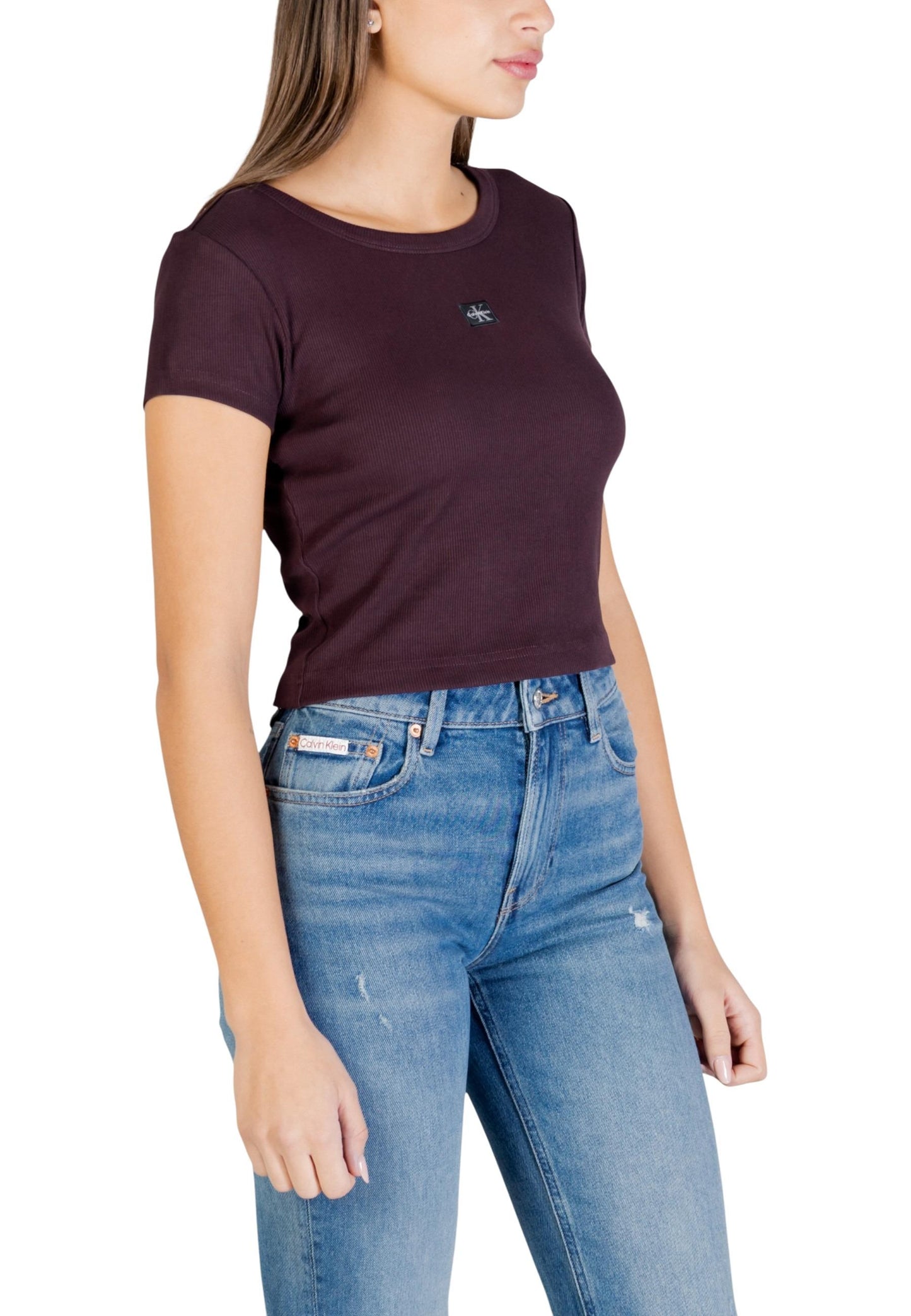 Calvin Klein Jeans T-Shirt Donna Calvin Klein Jeans LV047C200G brown  brown