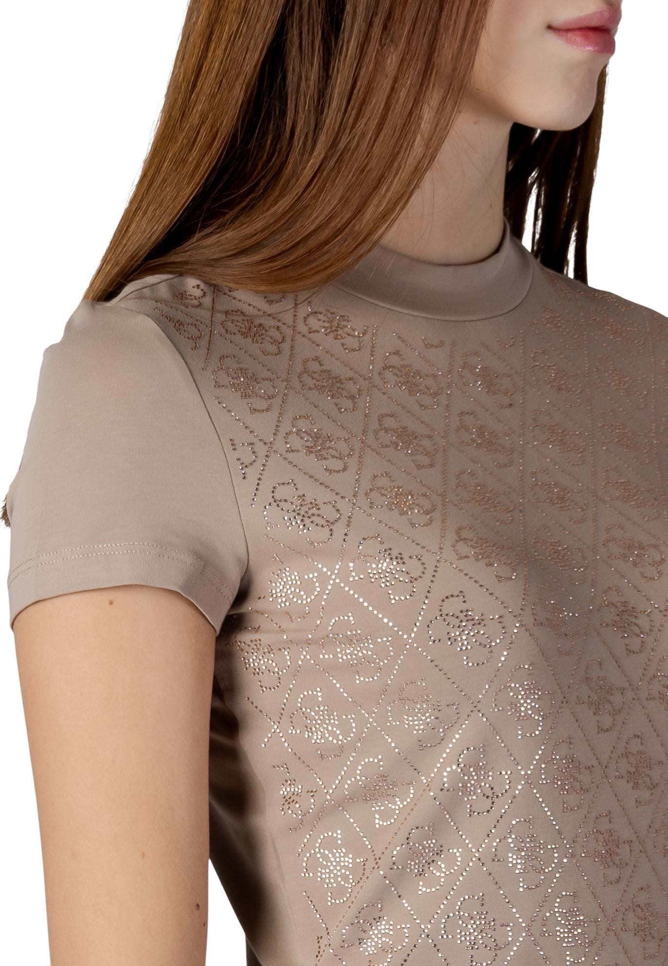 Guess T-Shirt Donna Guess W4BI26 J1314 beige  beige