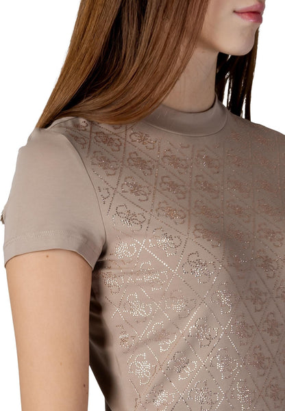 Guess T-Shirt Donna Guess W4BI26 J1314 beige  beige