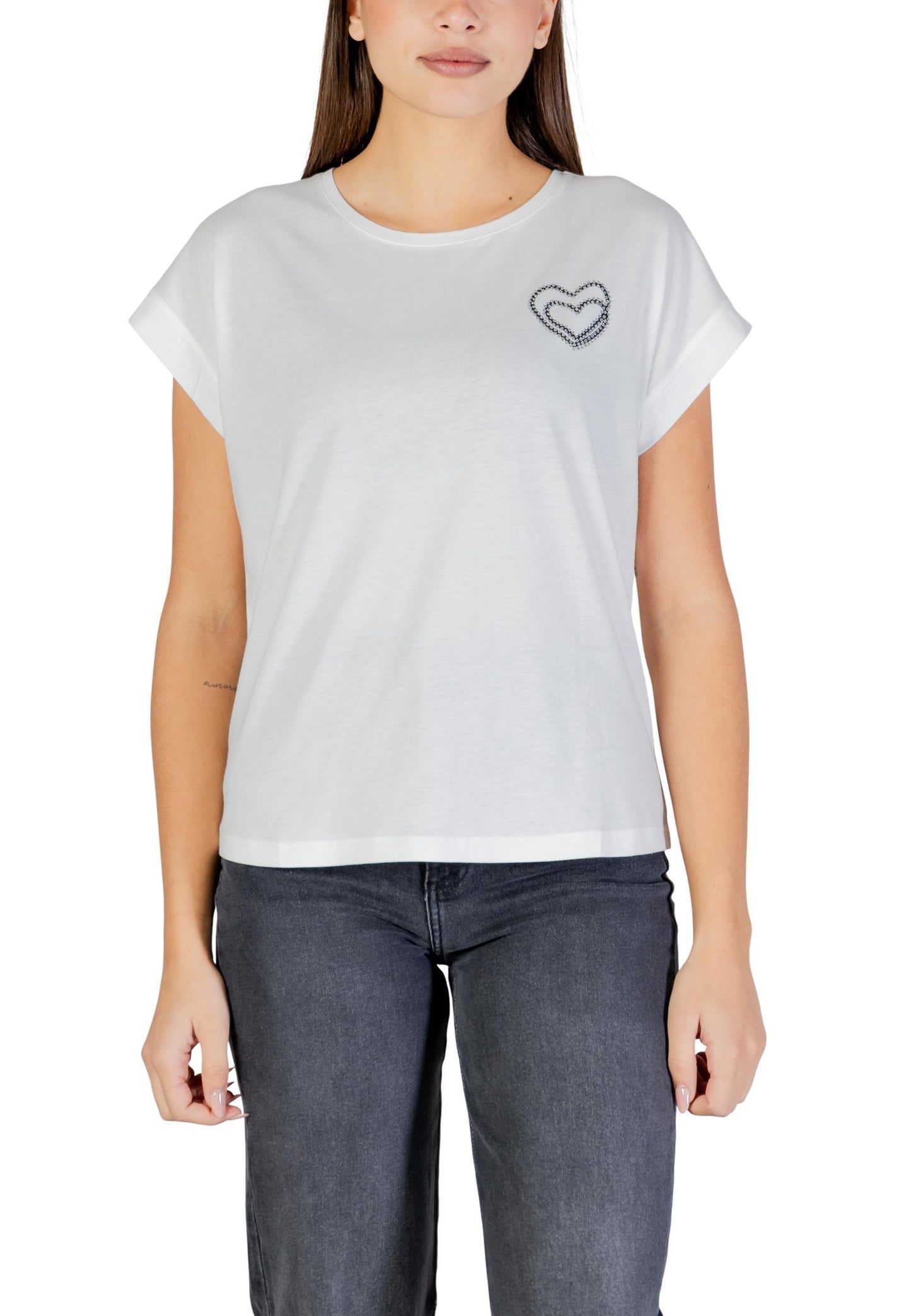 Morgan De Toi T-Shirt Donna Morgan De Toi 261-DIMOI white  white