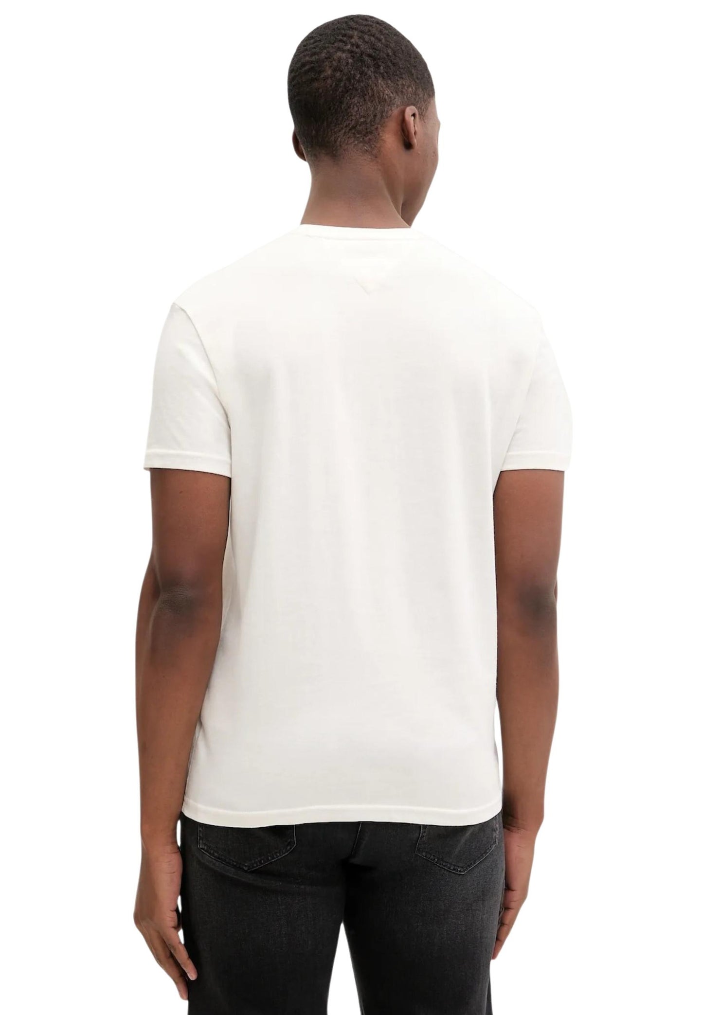 Tommy Hilfiger Jeans T-Shirt Uomo Tommy Hilfiger Jeans DM0DM22317 white  white
