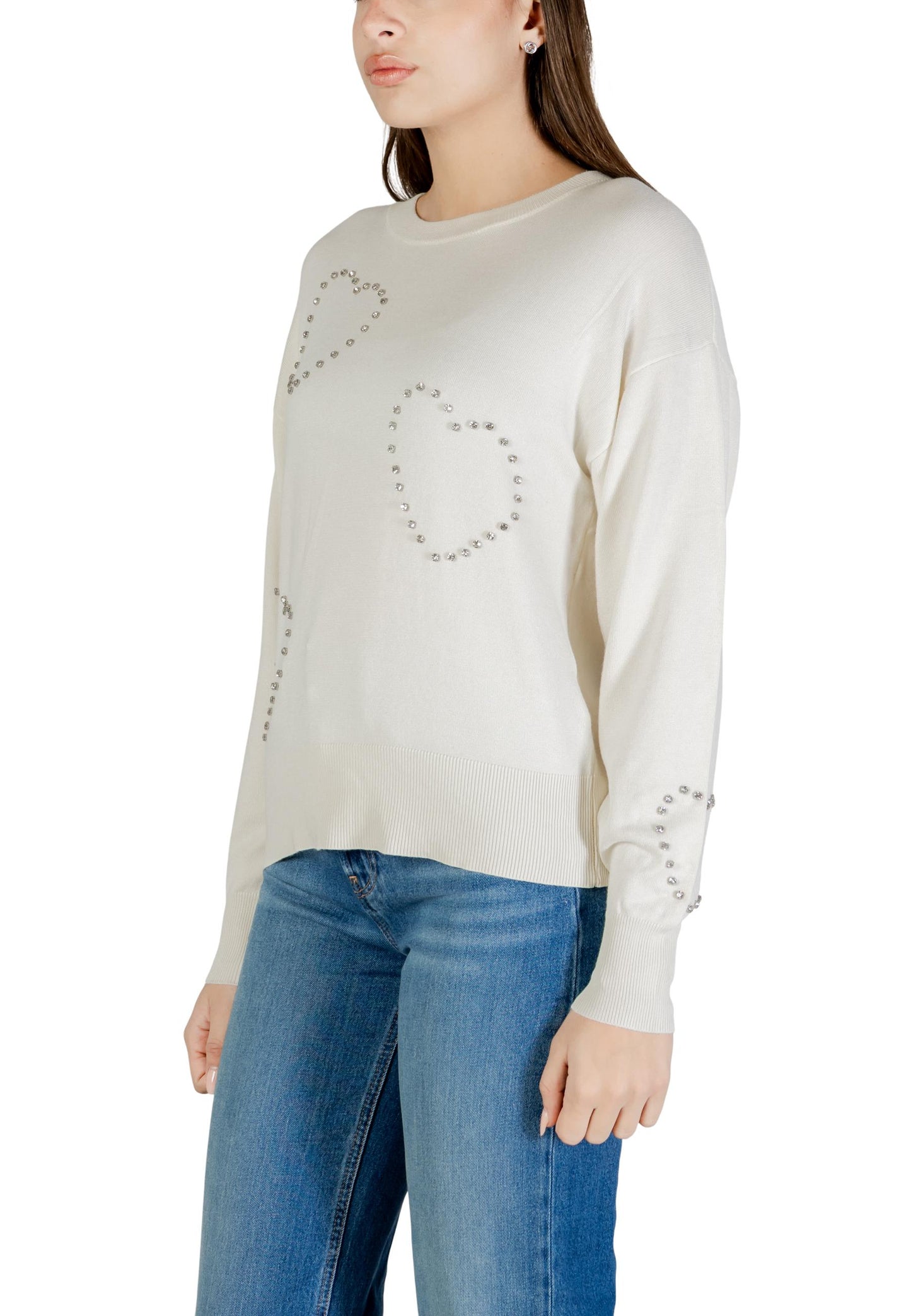 Only Maglia Donna Only 15365366 white  white