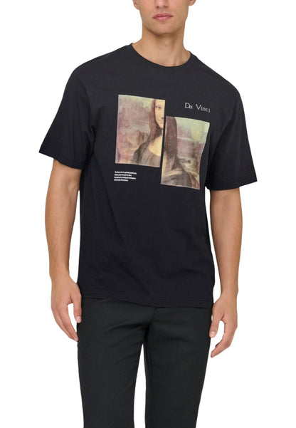 Only & Sons T-Shirt Uomo Only & Sons 22036580 black  black