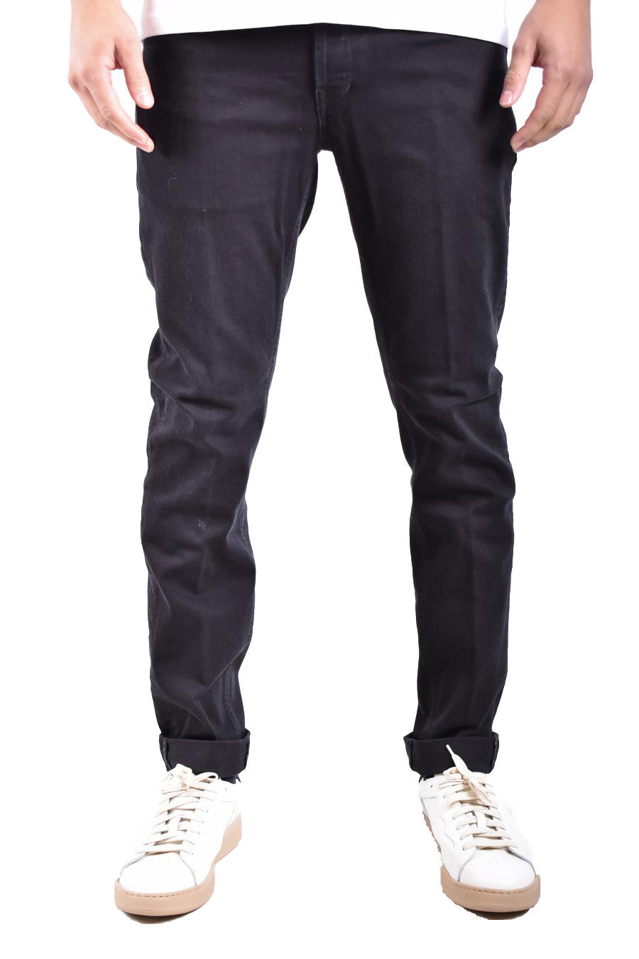Dondup Pantaloni Uomo Dondup v_31984 black  black