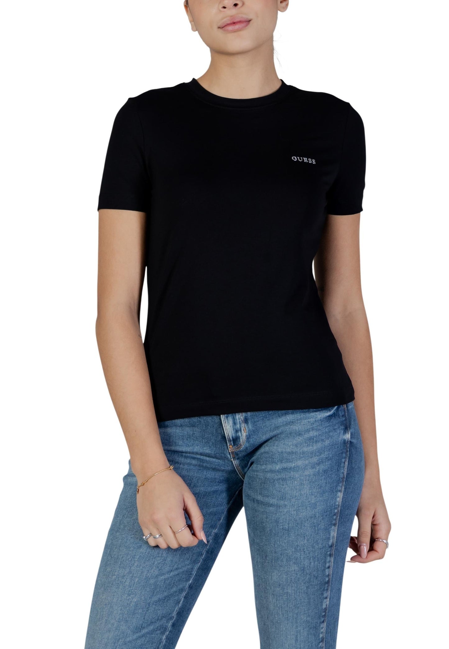 Guess Active T-Shirt Donna Guess Active V6RI07 J1314 black  black