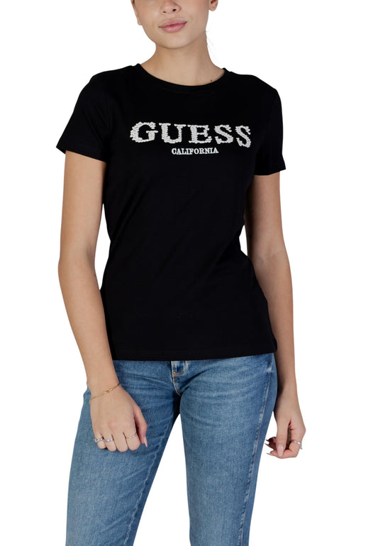 Guess Active T-Shirt Donna Guess Active V6RI11 J1314 black  black