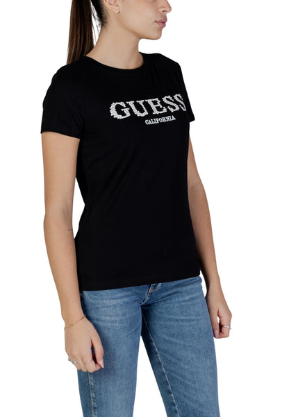 Guess Active T-Shirt Donna Guess Active V6RI11 J1314 black  black