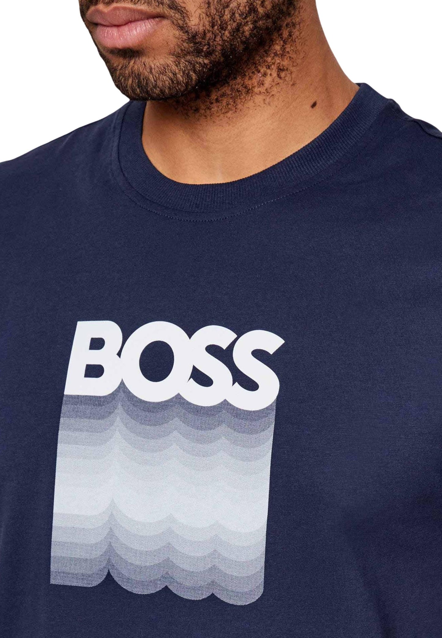 Boss T-Shirt Uomo Boss 50556009 blue  blue