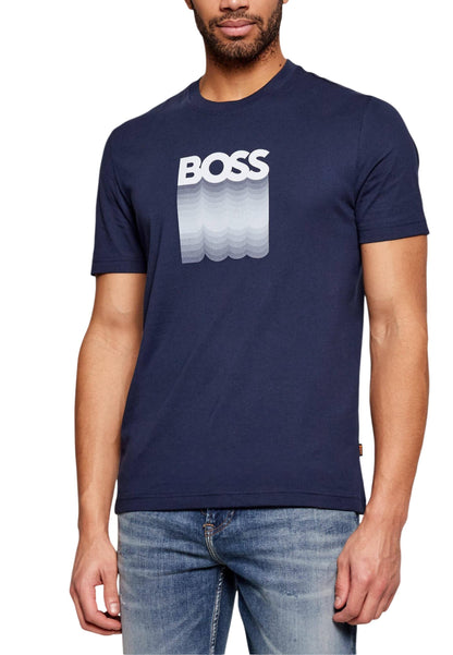 Boss T-Shirt Uomo Boss 50556009 blue  blue