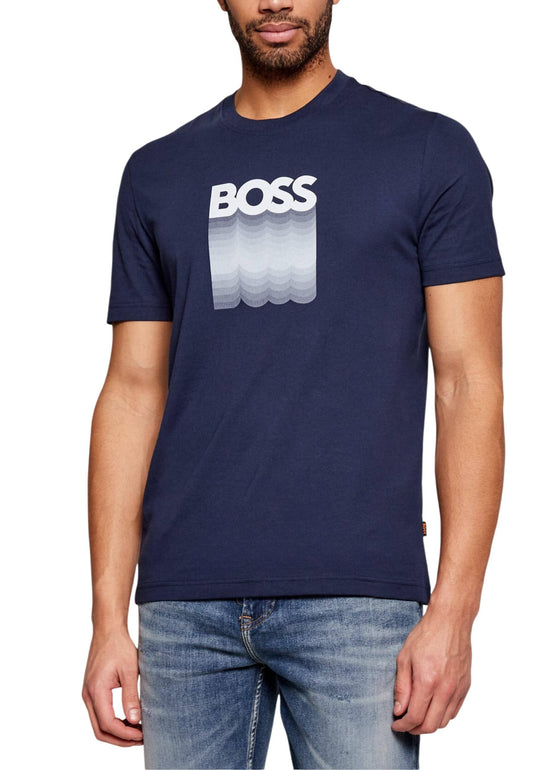 Boss T-Shirt Uomo Boss 50556009 blue  blue