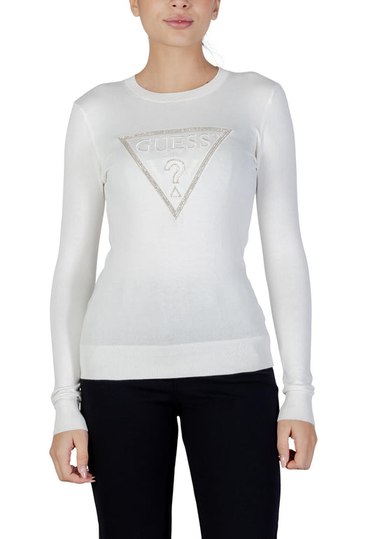 Guess T-Shirt Donna Guess W6RR49 Z2NQ2 white  white