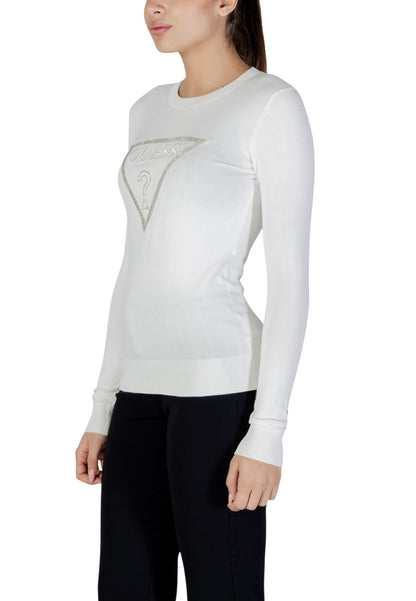 Guess T-Shirt Donna Guess W6RR49 Z2NQ2 white  white
