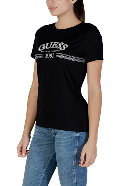 Guess Active T-Shirt Donna Guess Active V6RI16 I3Z14 black  black