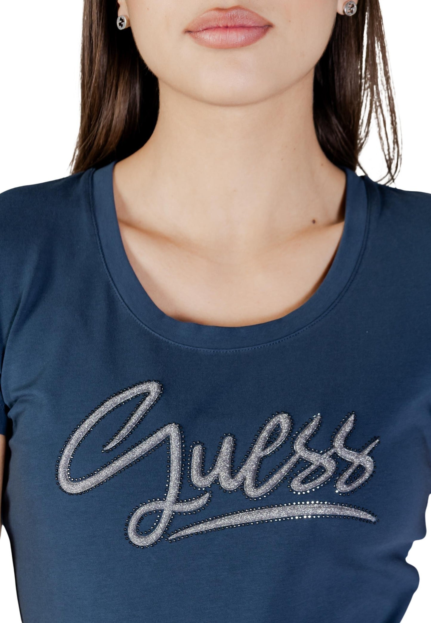 Guess T-Shirt Donna Guess W6RI24 J1314 blue  blue