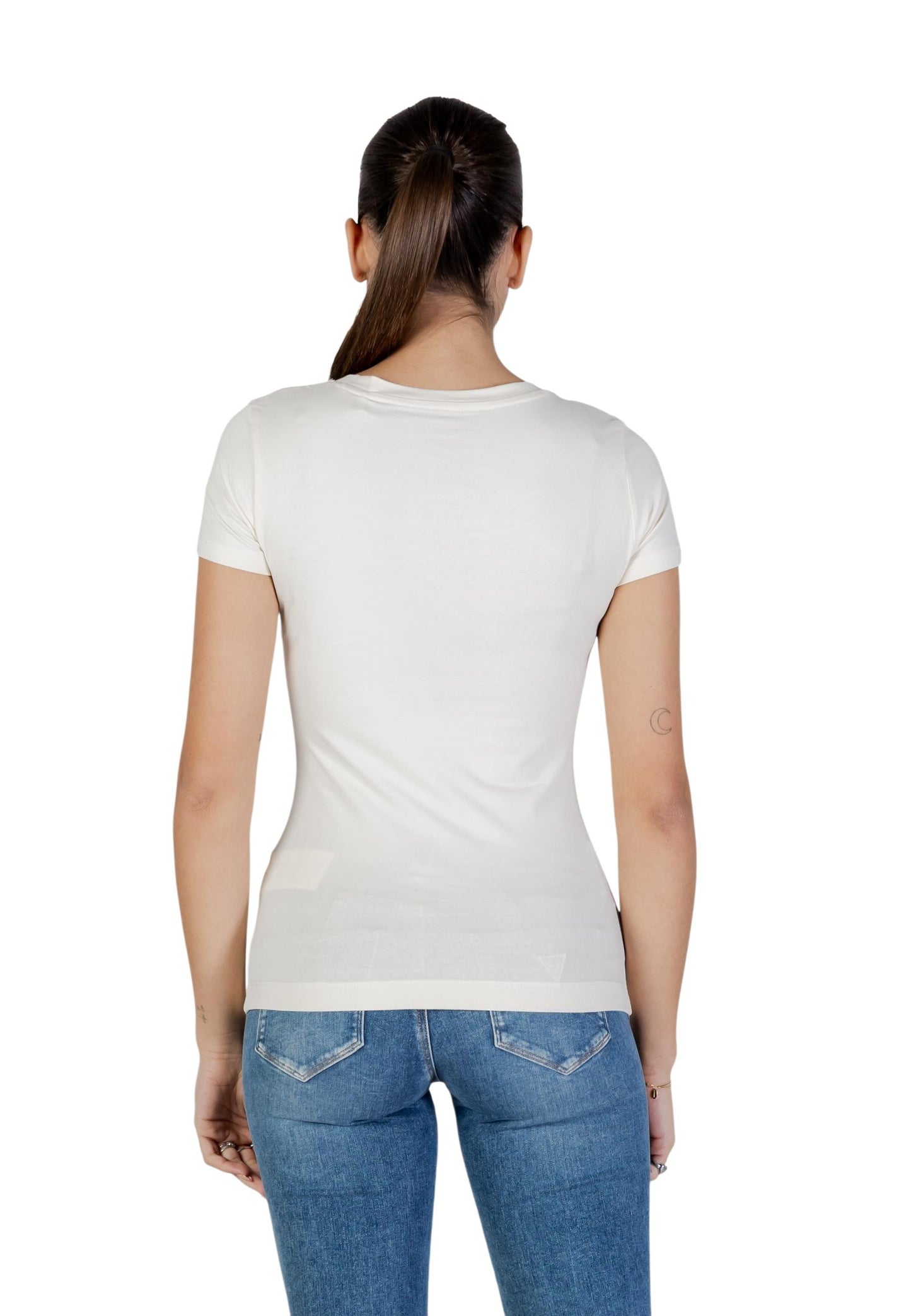 Guess T-Shirt Donna Guess W6RI32 J1314 white  white