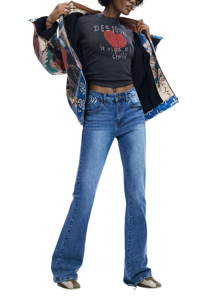 Desigual Jeans Donna Desigual 26SWDDX6 blue  blue