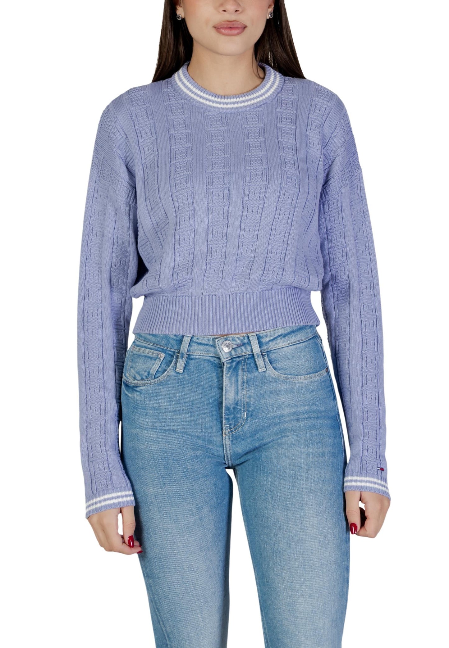 Tommy Hilfiger Jeans Maglia Donna Tommy Hilfiger Jeans DW0DW22025 light blue  light blue