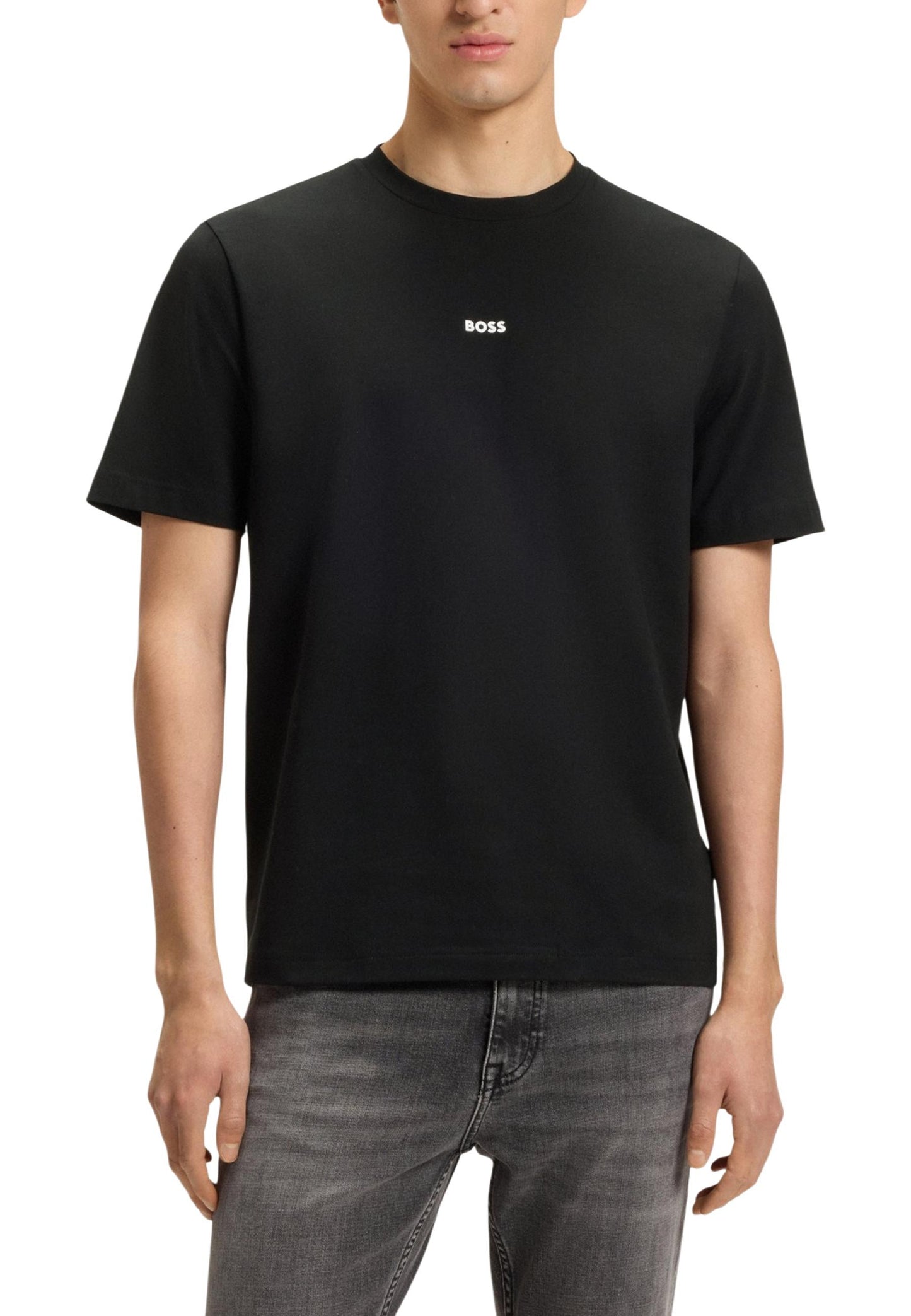 Boss T-Shirt Uomo Boss WH7_12008100009_Black black  black