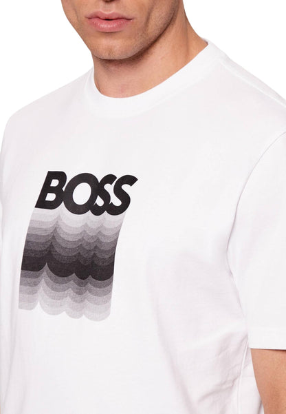 Boss T-Shirt Uomo Boss 50556009 white  white