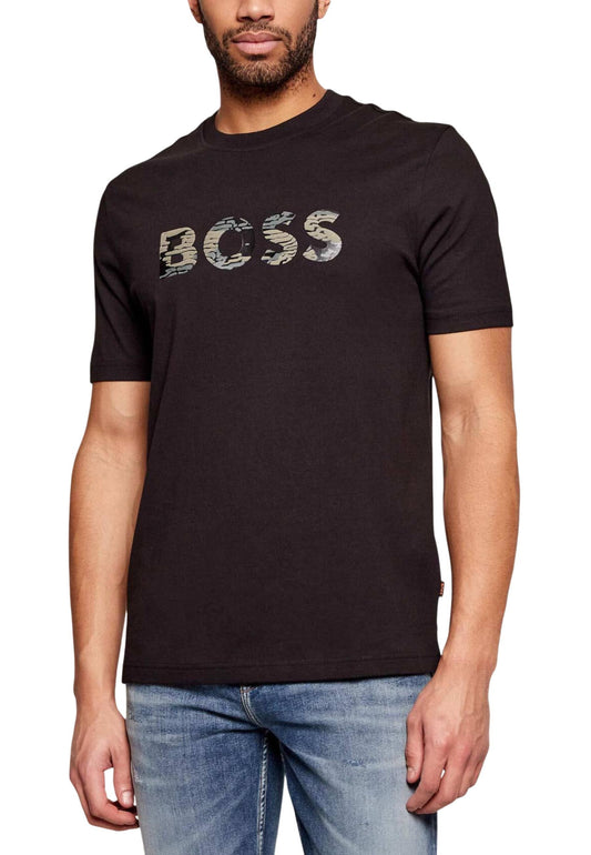 Boss T-Shirt Uomo Boss 50556009 black  black