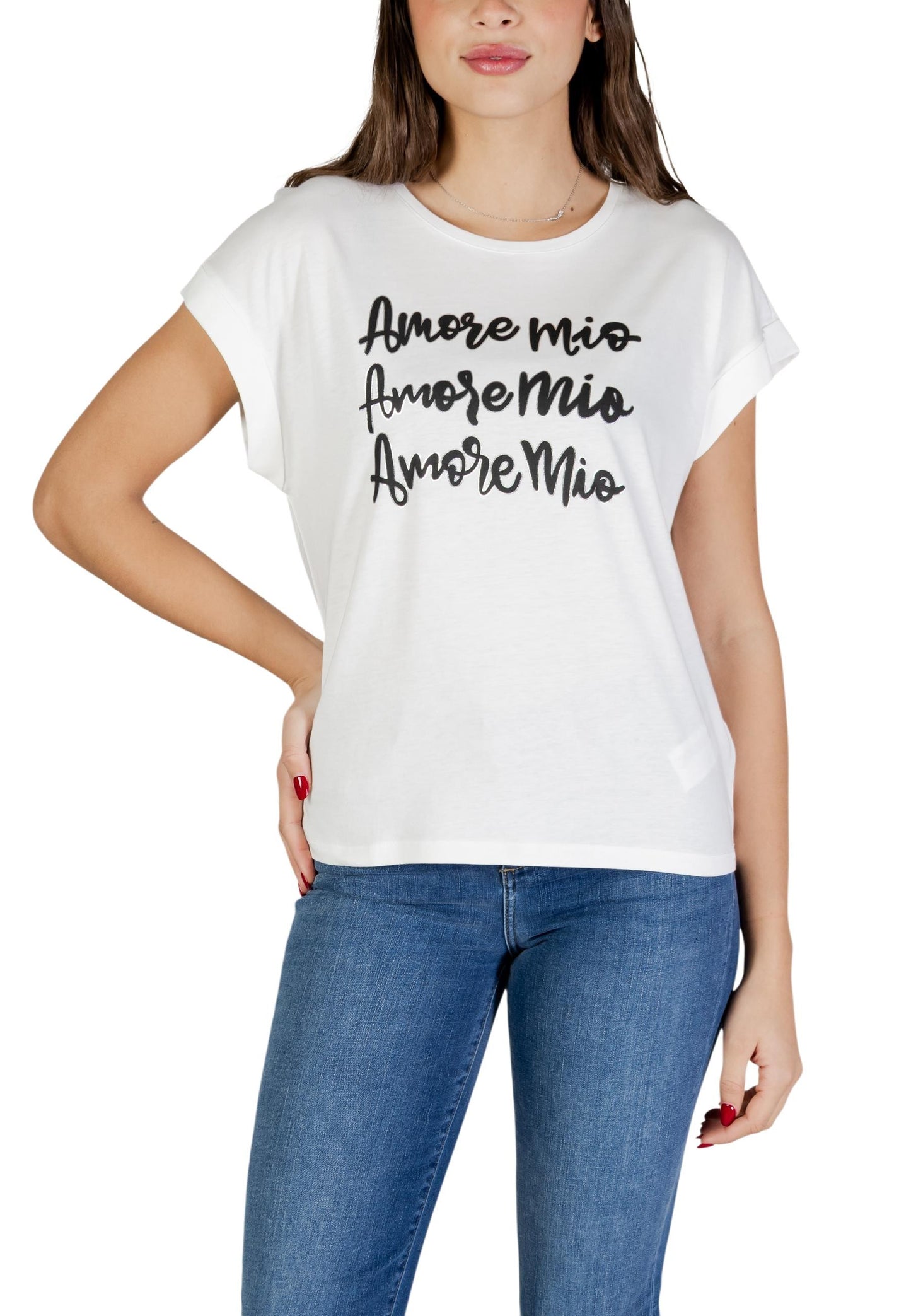 Morgan De Toi T-Shirt Donna Morgan De Toi 261-DANIA white  white