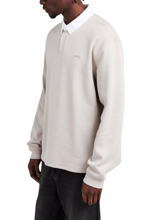 Boss Polo Uomo Boss 50554315 grey  grey