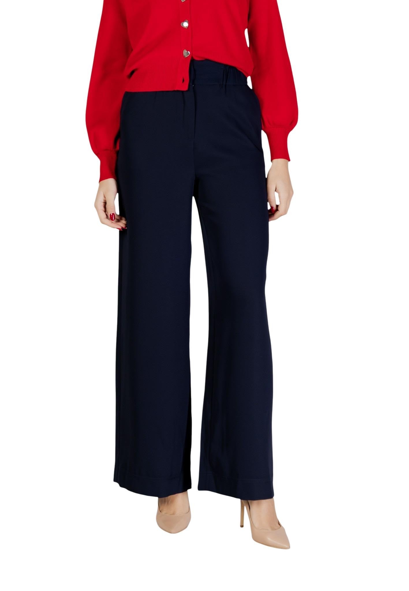 Morgan De Toi Pantaloni Donna Morgan De Toi 242-PBIRD blue  blue