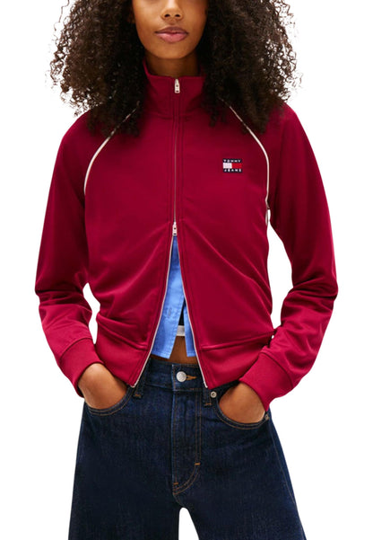 Tommy Hilfiger Jeans Felpa Donna Tommy Hilfiger Jeans DW0DW21930 bordeaux  bordeaux