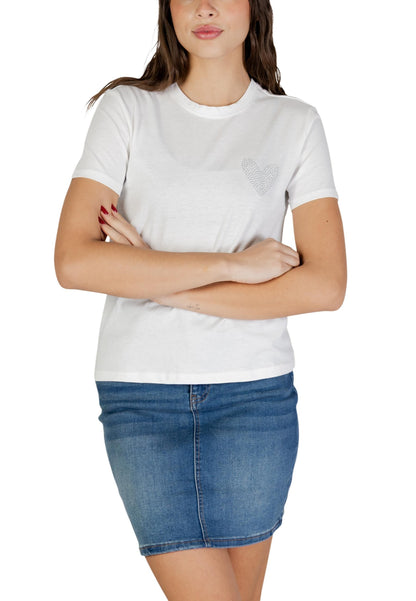 Only T-Shirt Donna Only 15343771 white  white