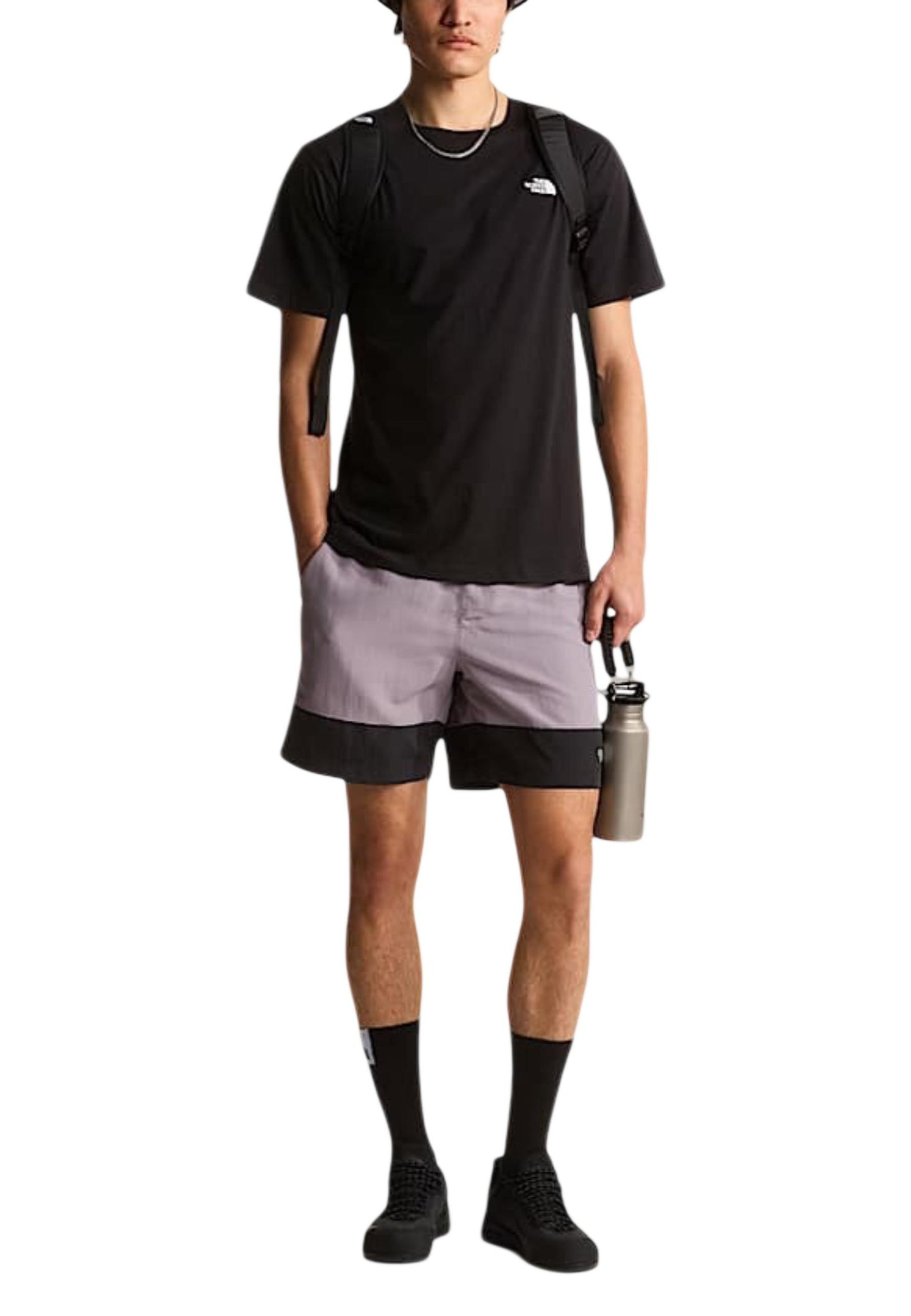 The North Face T-Shirt Uomo The North Face NF0A8CZ2 black  black