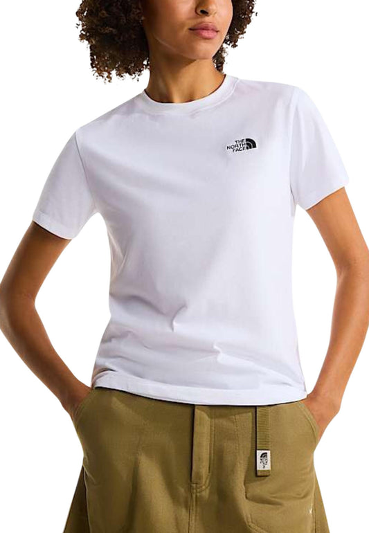 The North Face T-Shirt Donna The North Face NF0A8FX7 white  white