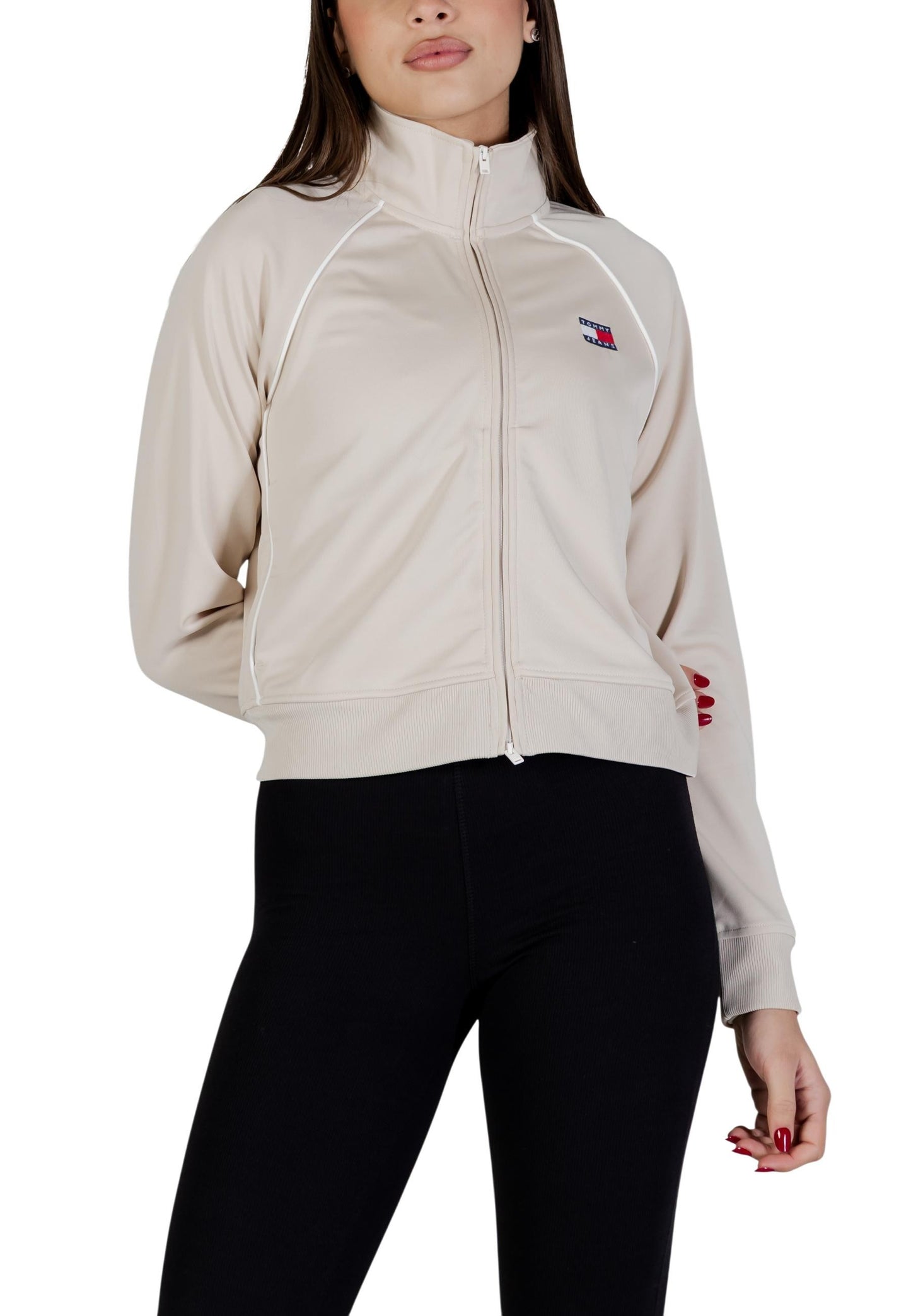 Tommy Hilfiger Jeans Felpa Donna Tommy Hilfiger Jeans DW0DW21930 beige  beige