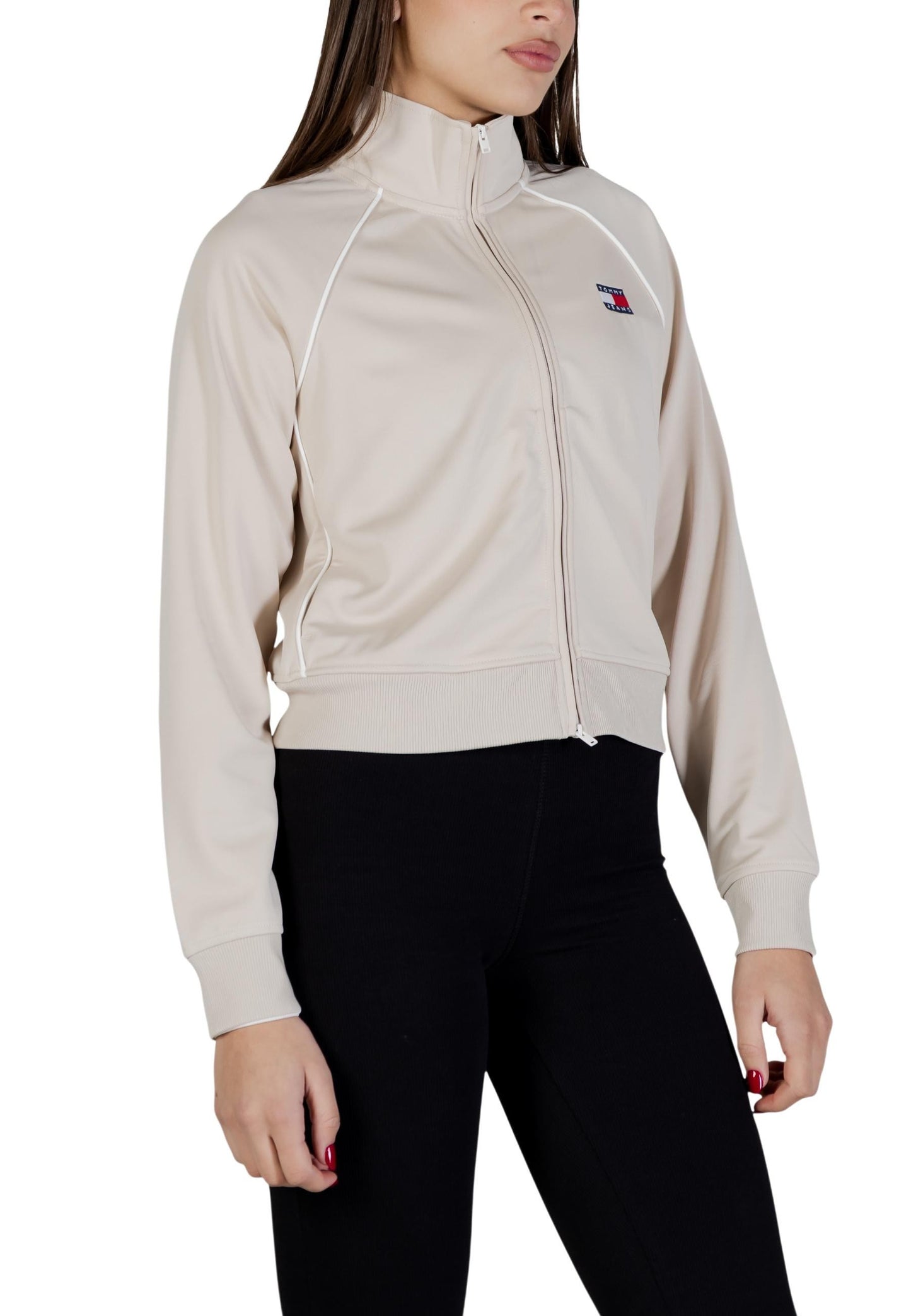 Tommy Hilfiger Jeans Felpa Donna Tommy Hilfiger Jeans DW0DW21930 beige  beige
