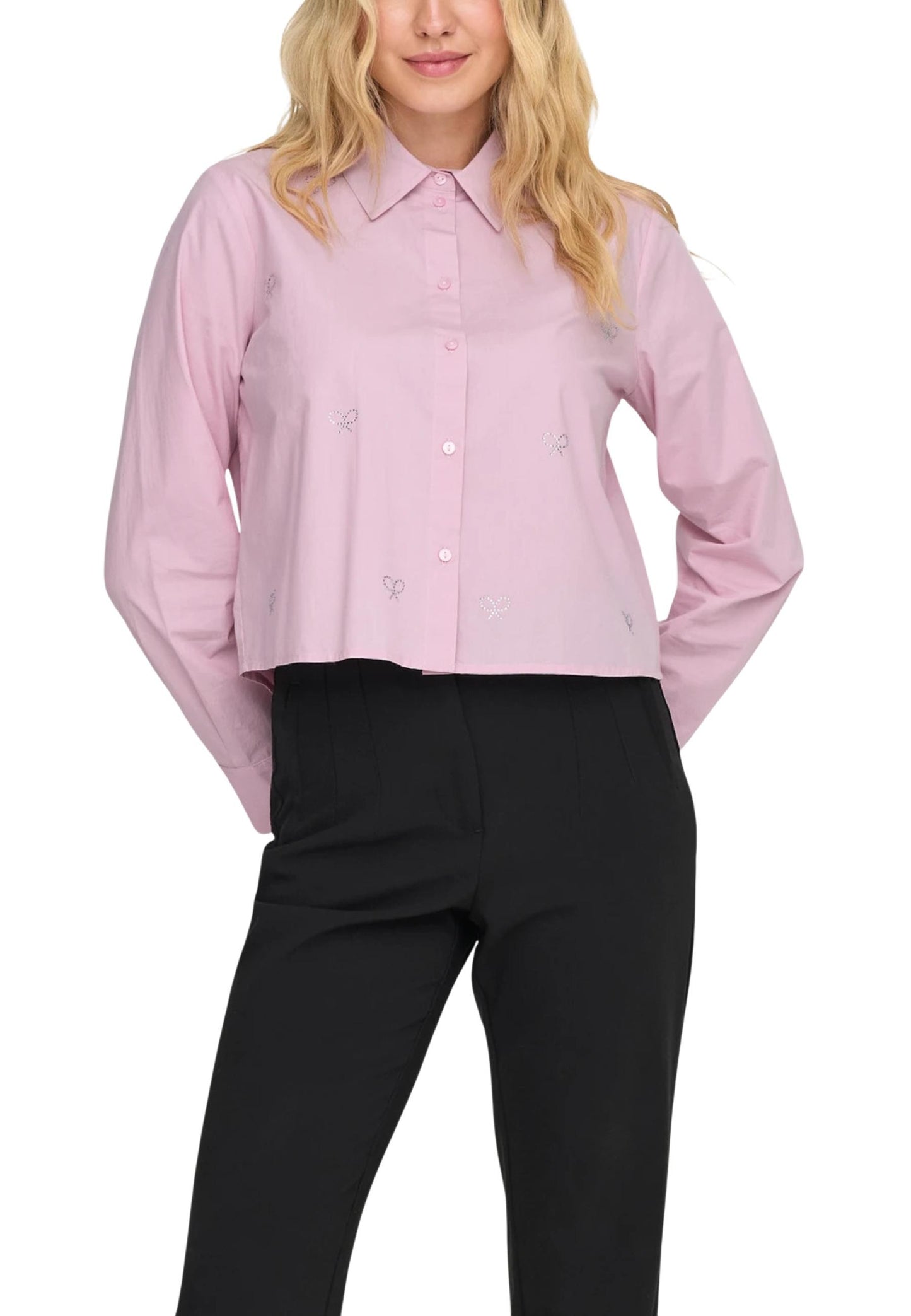 Jacqueline De Yong Camicia Donna Jacqueline De Yong 15363089 pink  pink