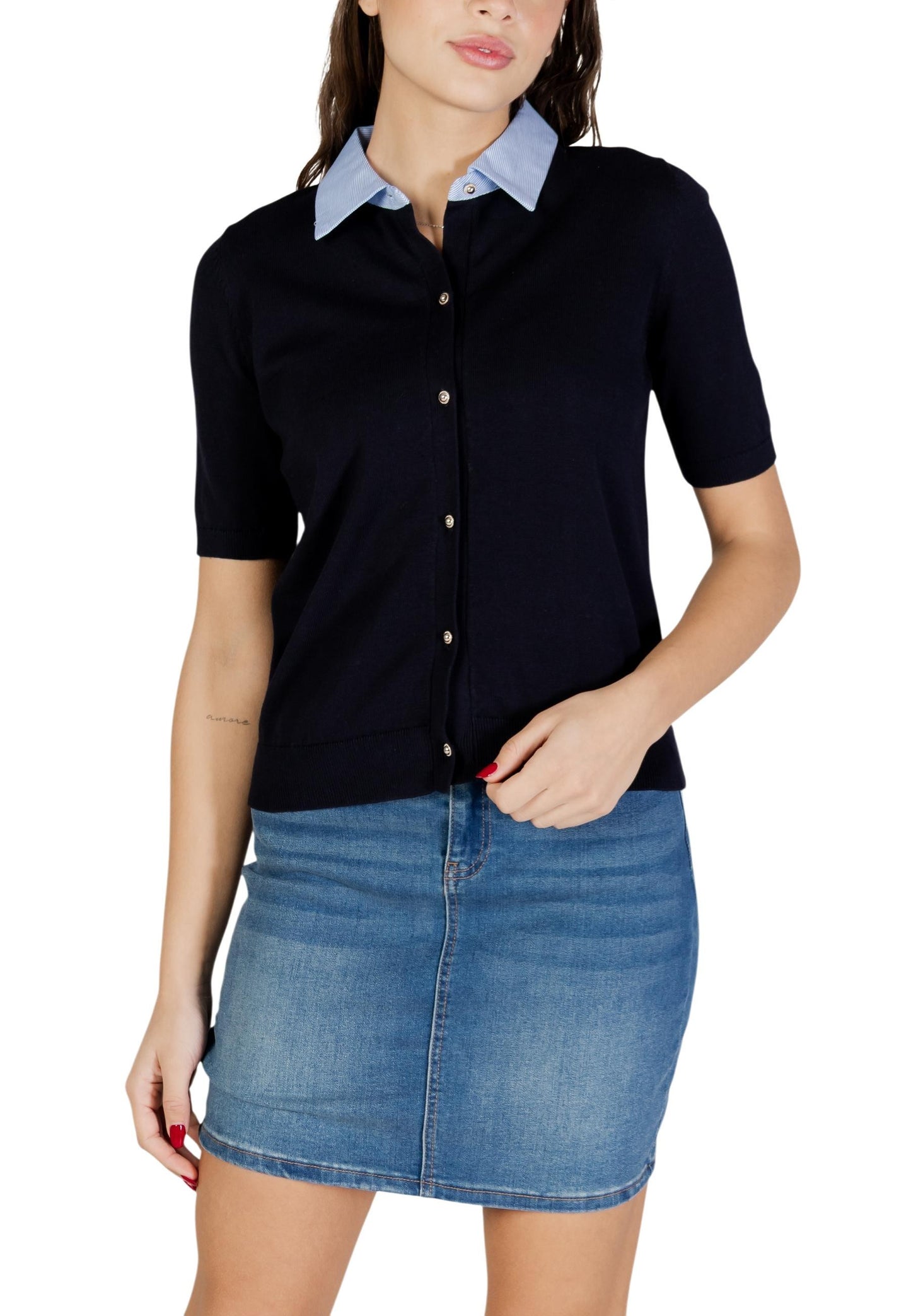 Morgan De Toi Cardigan Donna Morgan De Toi 261-MARCEAU blue  blue