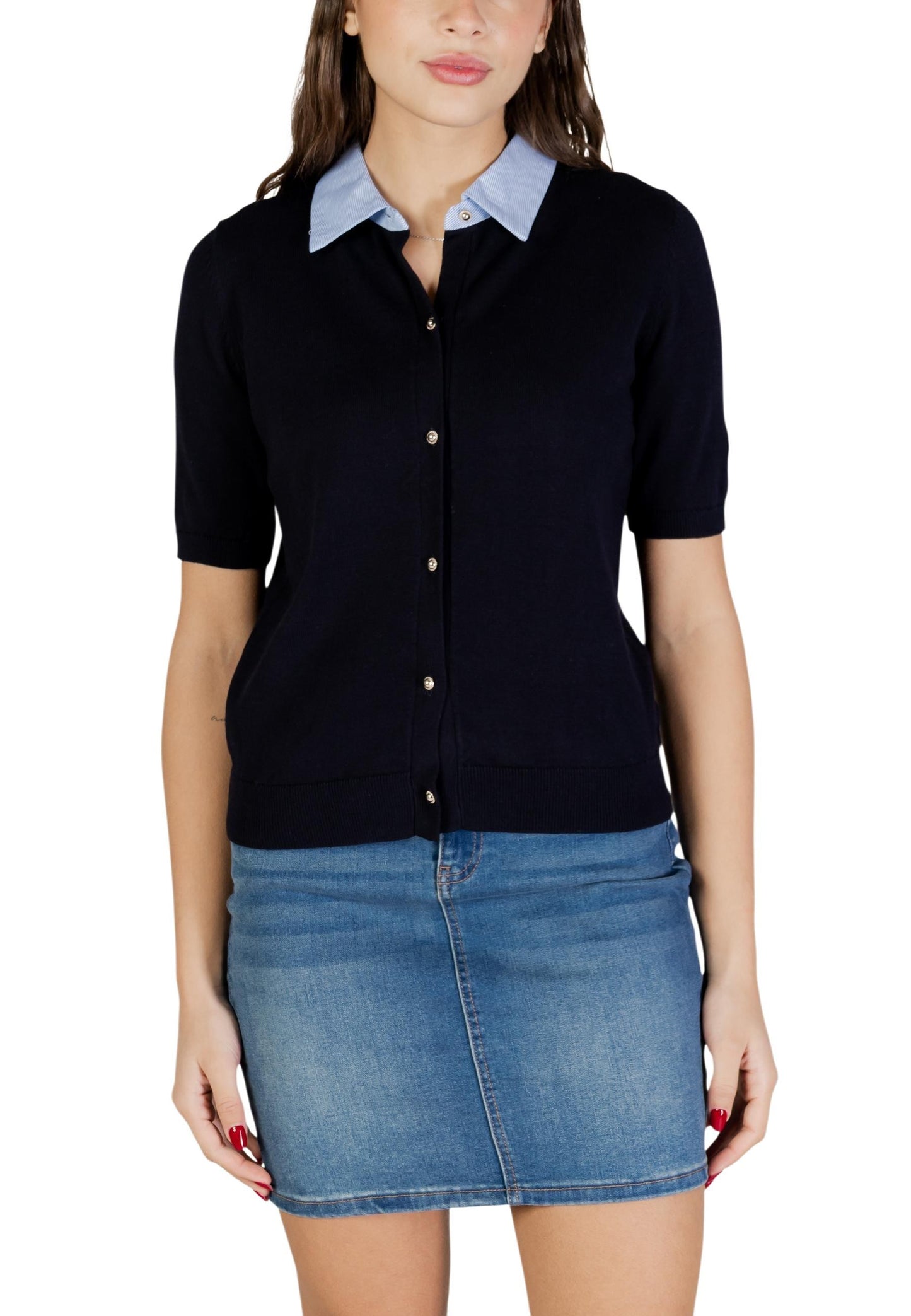 Morgan De Toi Cardigan Donna Morgan De Toi 261-MARCEAU blue  blue