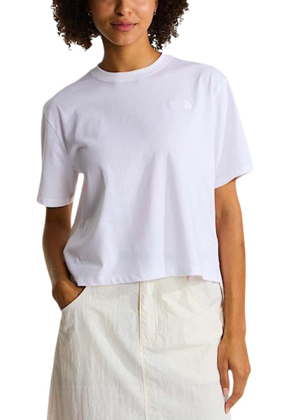 The North Face T-Shirt Donna The North Face NF0A8FDH white  white