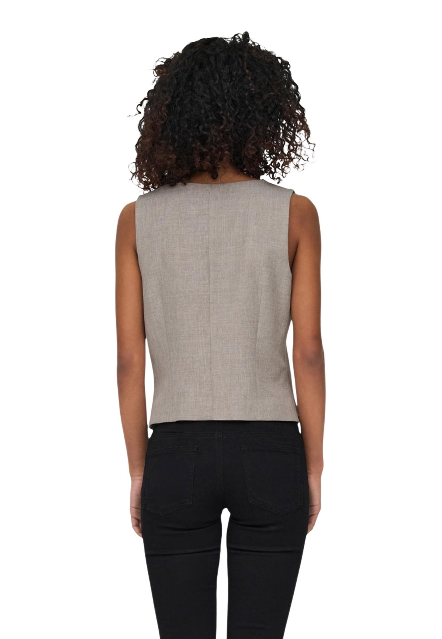 Only Gilet Donna Only 15336753 beige  beige
