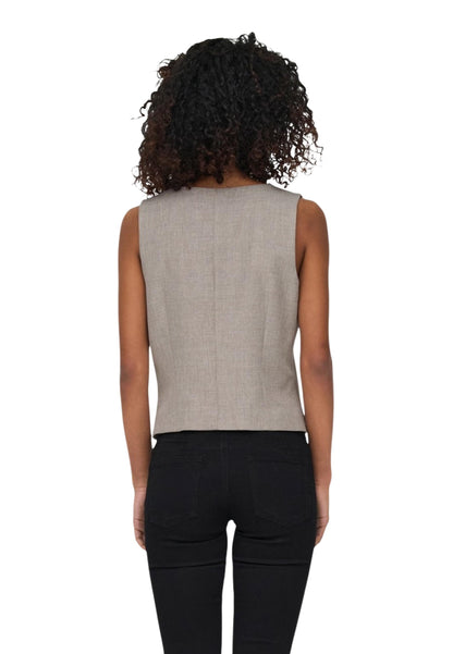 Only Gilet Donna Only 15336753 beige  beige