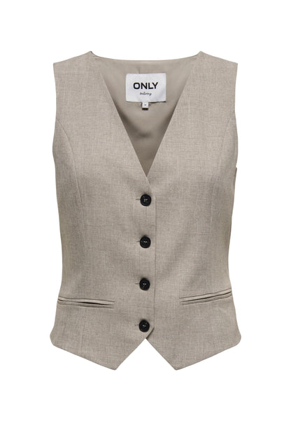 Only Gilet Donna Only 15336753 beige  beige
