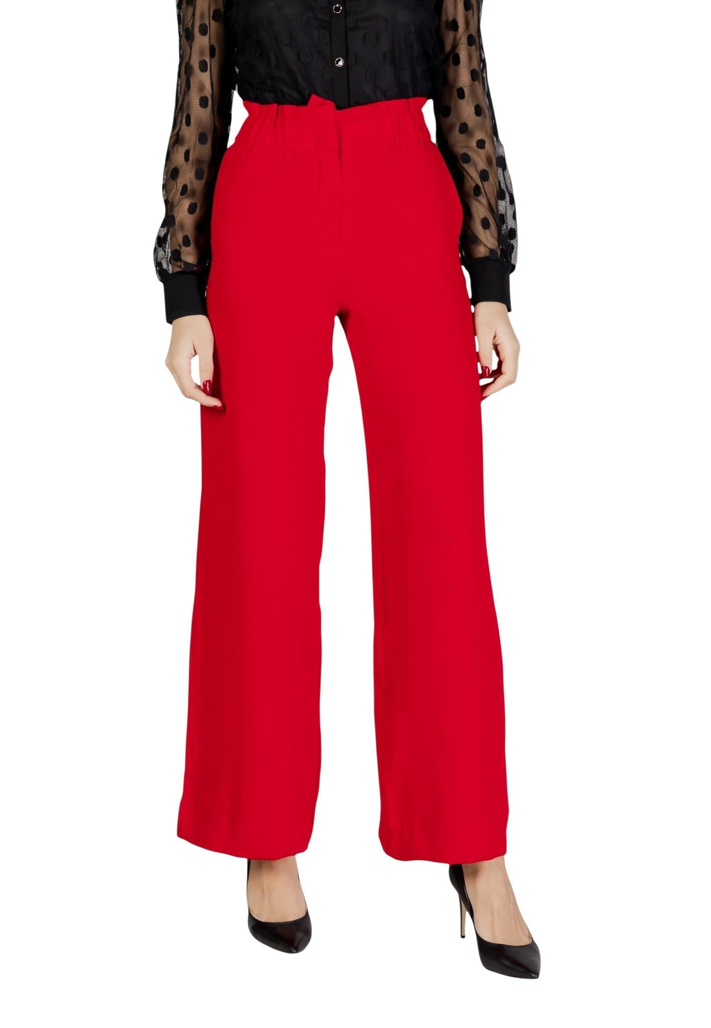 Morgan De Toi Pantaloni Donna Morgan De Toi 242-PBIRD red  red
